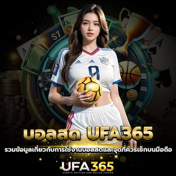บอลสด UFA365 รองรับมือถือ ดูบอลลื่นไหล ไม่มีสะดุด